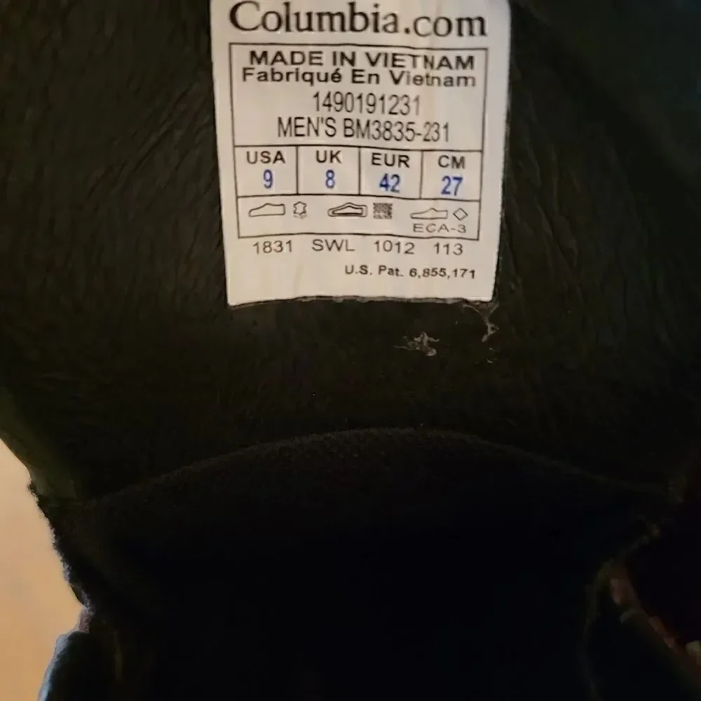 Columbia Combin Outdry waterproof hiking boots